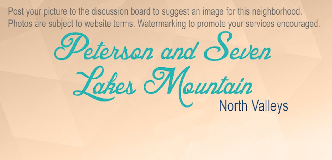Peterson and Seven Lakes Mountain