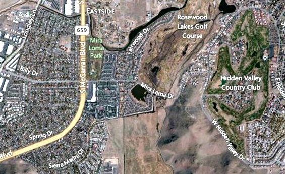 Southeast Reno Aerial