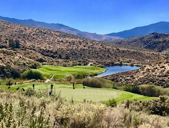Somersett golf course aerial view