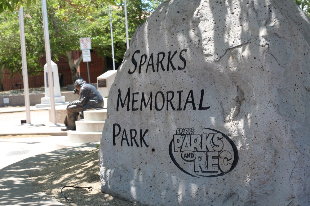 Sparks Memorial Park rock