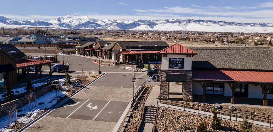 Meadow Creek aerial view