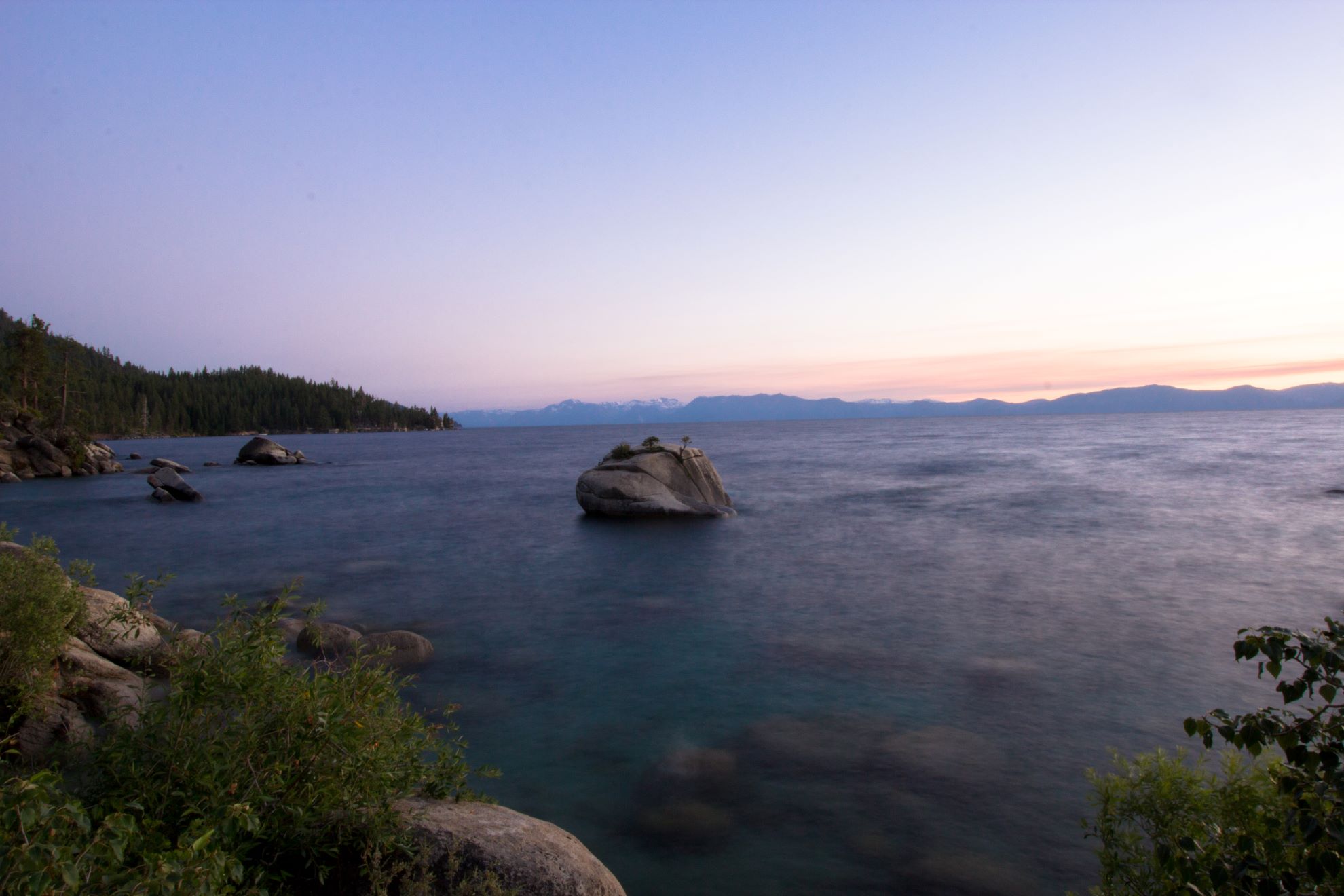 Lake Tahoe Bonsai Rock