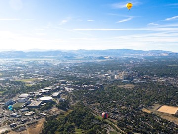 Aerial view of Northwest Reno